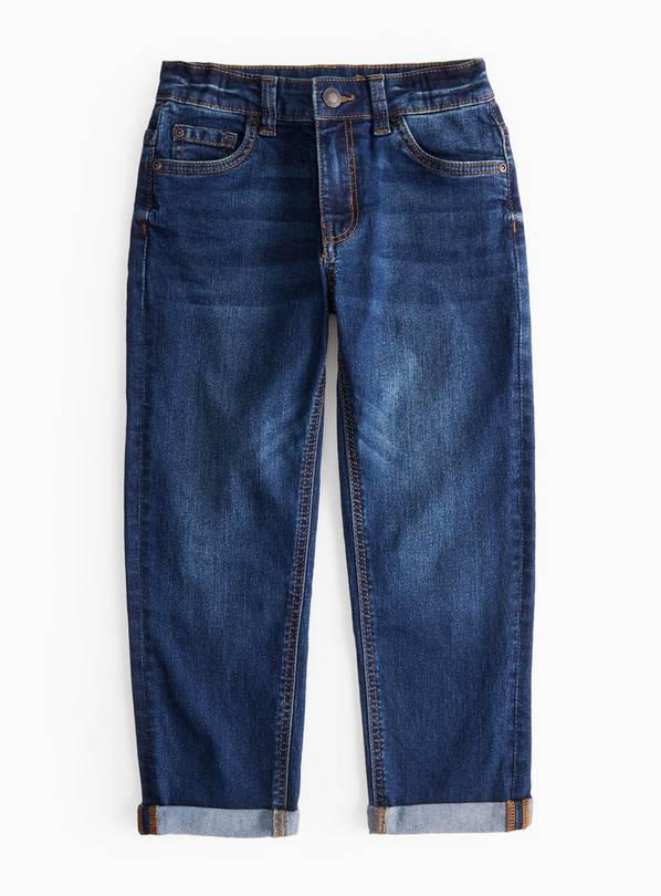 Dark Indigo Straight Leg Jeans 9 years
